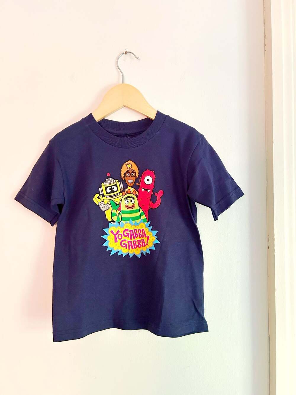 Y2K Yo Gabba Gabba! Graphic T-Shirt Kids Size 4T